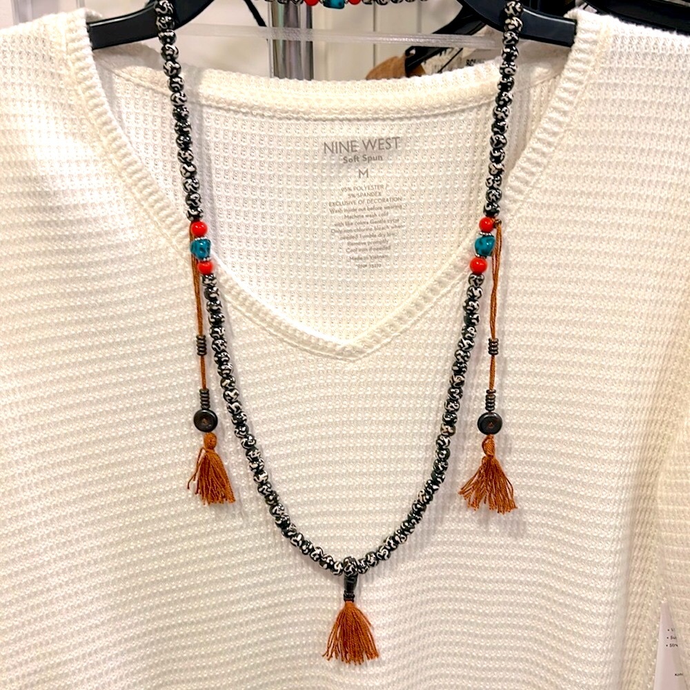 Artesian Tibetan Bone of Art Necklace